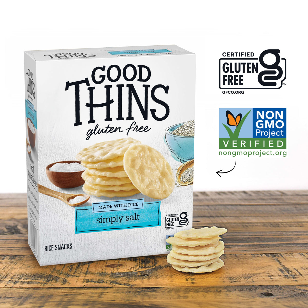 Good Thins crackers with dip, a quick entertaining snack idea