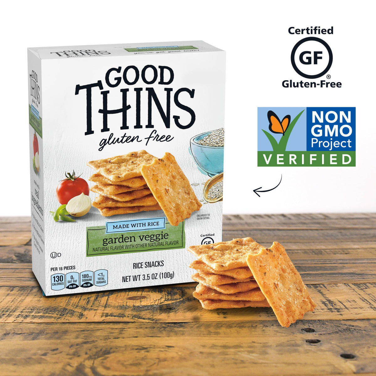 Good Thins crackers paired with cheese or dips for party snacks.