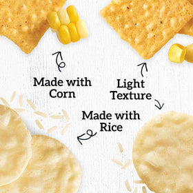 Good Thins Non-GMO Project Verified seal on gluten-free crackers