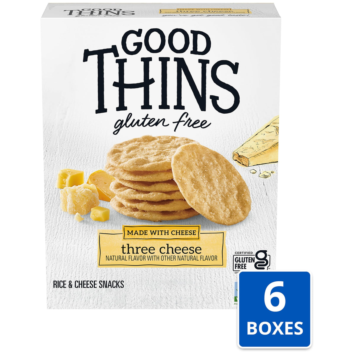 Good Thins crackers in a bowl with dip, highlighting versatile party snack.