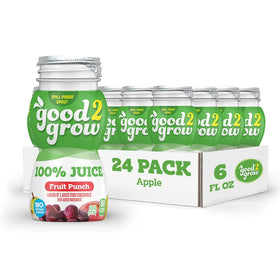 Good2grow 100% fruit punch bottle for kid-friendly sips on the go.