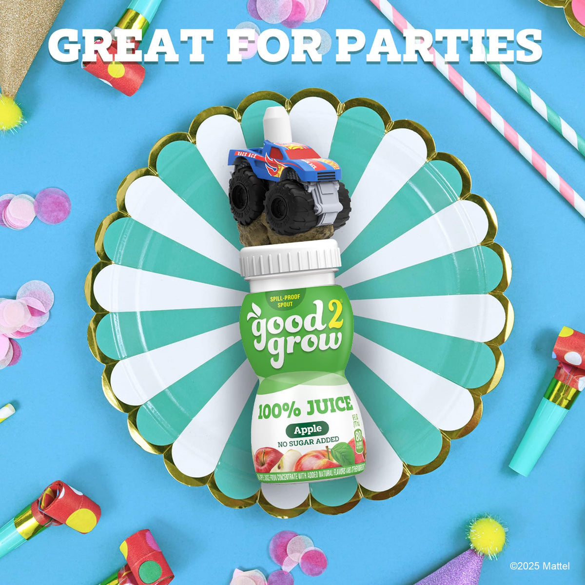 No added sugar Good2Grow juice supports a lighter beverage choice for kids