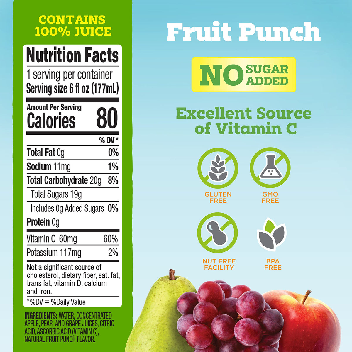 No added sugar bottle supports balanced hydration during school days.