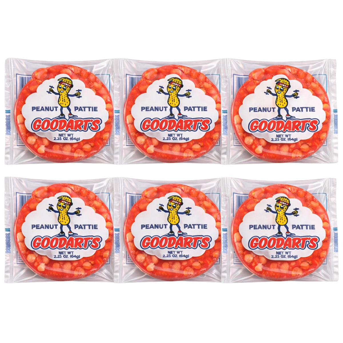 Goodart's Salted Nut Roll Pack shown for on-the-go snacking and sharing.