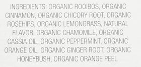 Good Earth Tea Co. Packaging and label view showing two-pack setup.