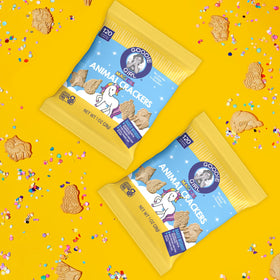 Goodie Girl allergen-friendly snack pack displayed for school lunches.