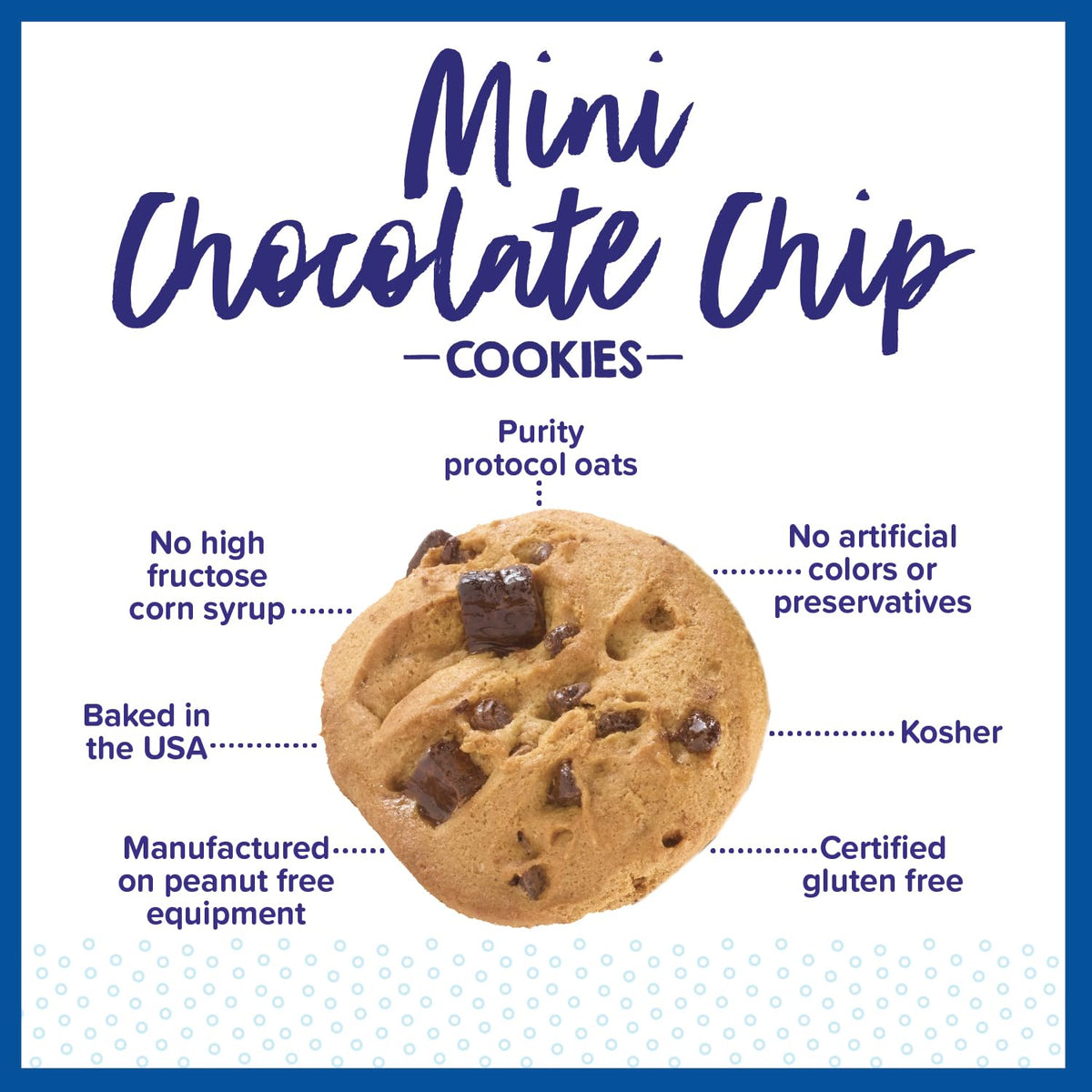 Goodie Girl snack-pack back with allergen and nutrition info
