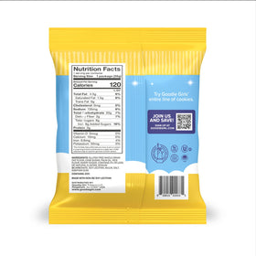 Goodie Girl Peanut Free Dairy Free Egg Free cookies close-up showing allergen-free option.