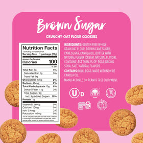 Goodie Girl oats close-up with Purity Protocol oats for clean gluten-free snacking.