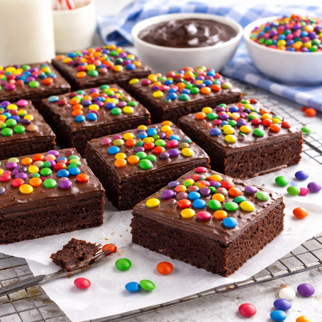 Goodland Farms rainbow candy coated chips perfect as baking toppings and sprinkles.
