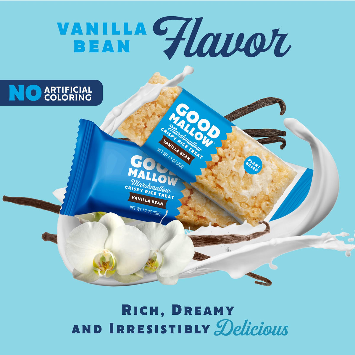GoodMallow Birthday Cake treat box features naturally colored flavors for all.