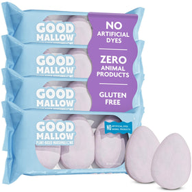 GoodMallow Easter eggs pink pack with soft fluffy texture for spring snacking.
