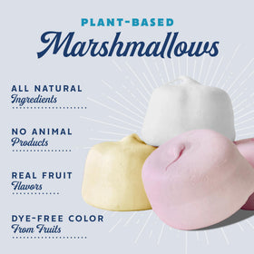 GoodMallow hot chocolate topping marshmallows for cozy drinks.