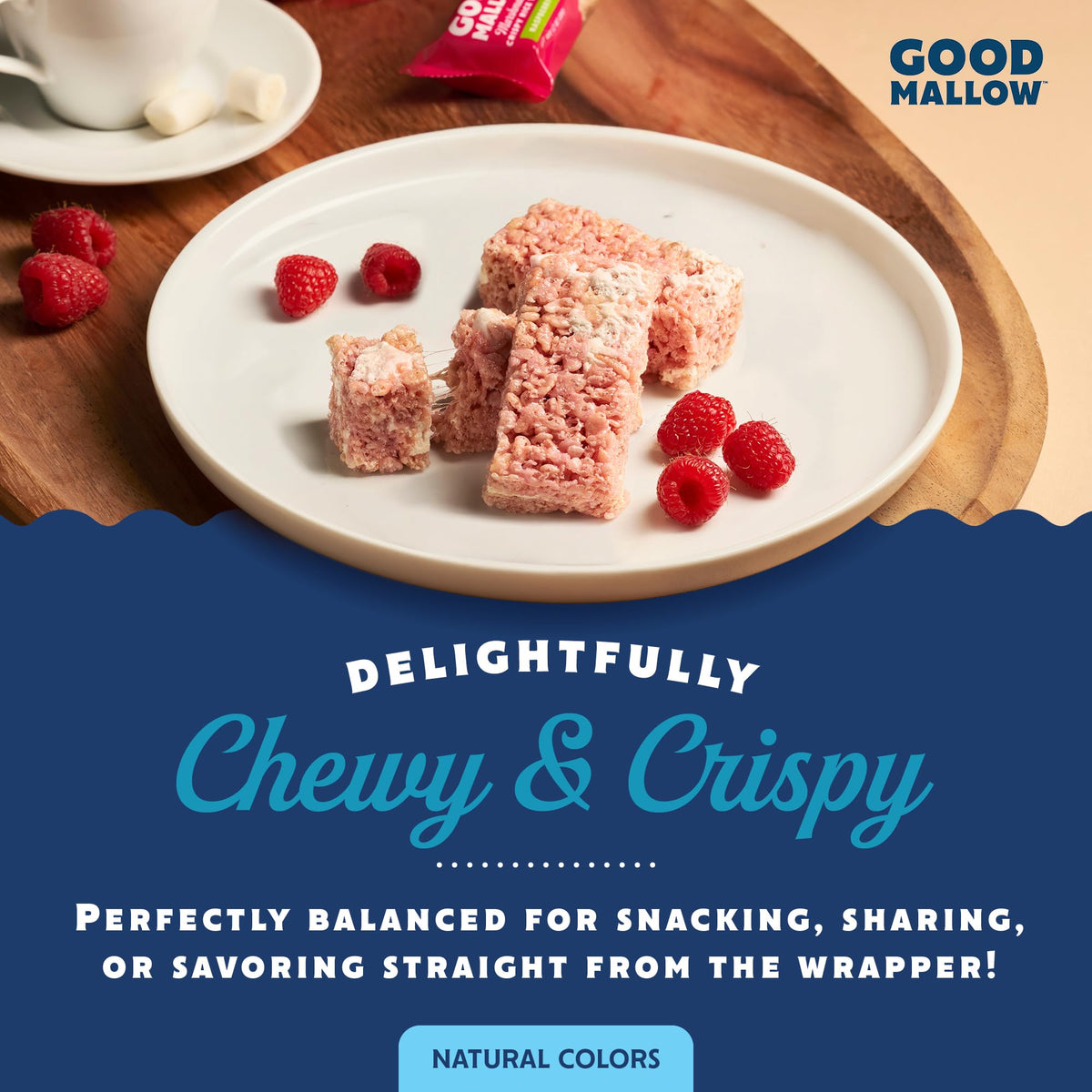 GoodMallow treats with no artificial dyes or flavors.
