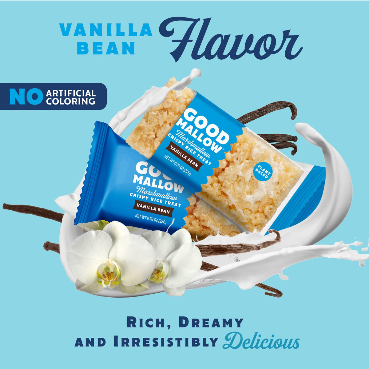 GoodMallow plant-based marshmallows process highlights 100 percent vegan marshmallows