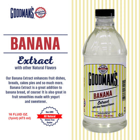 Close-up of Goodman's label reveals gluten-free and non-GMO quality for clean ingredients.