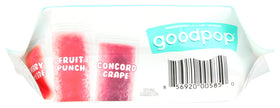 Goodpop pops store-ready freezer; tidy packaging for easy storage.