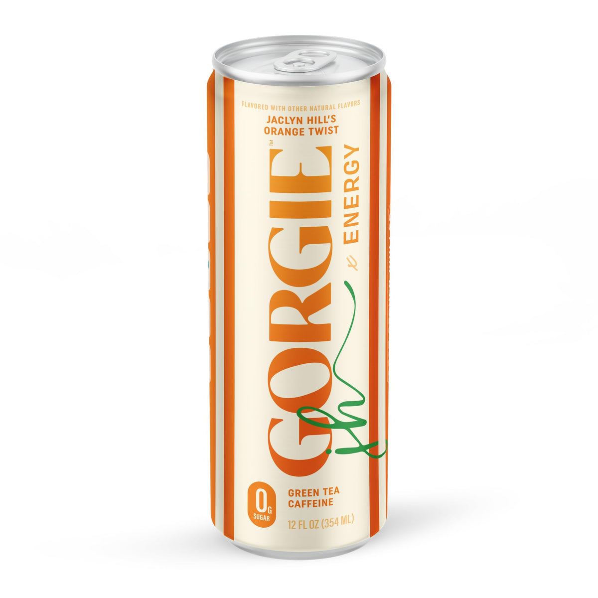 GORGIE Jaclyn Hill Orange Twist nutrition closeup shows biotin and vitamins.