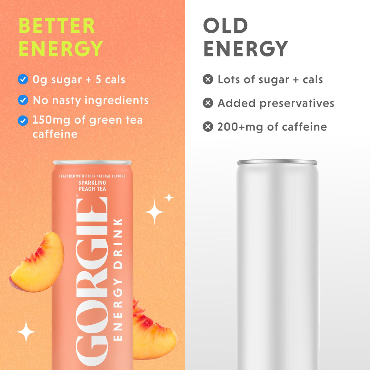 GORGIE refreshing pour action captures easy serving