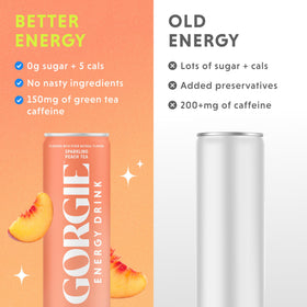 GORGIE refreshing pour action captures easy serving