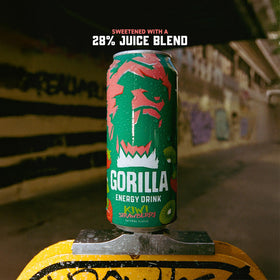 Gorilla Energy 12-pack packaging prepared for convenient multi-pack purchase