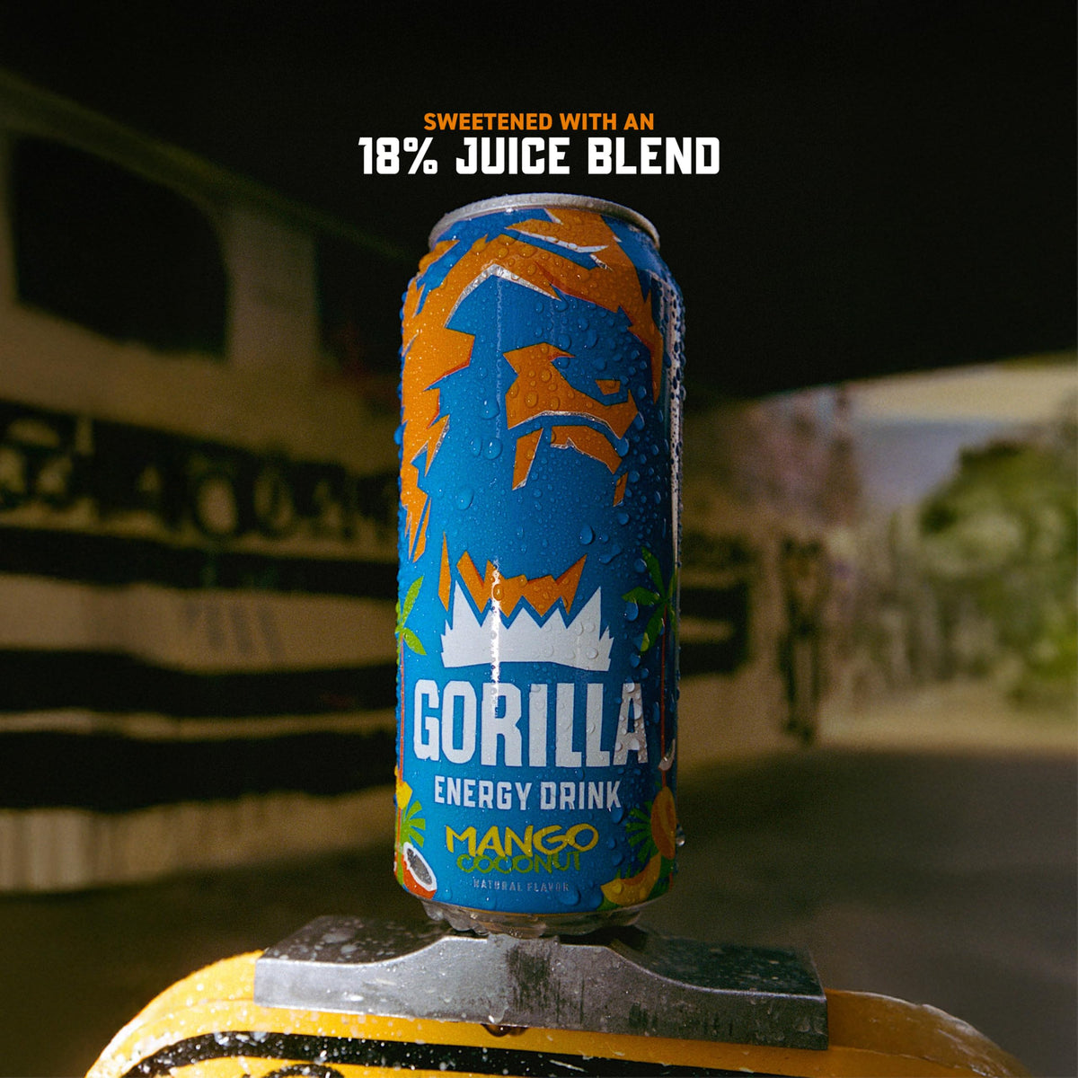 Gorilla Energy 12-pack display for on-the-go fueling
