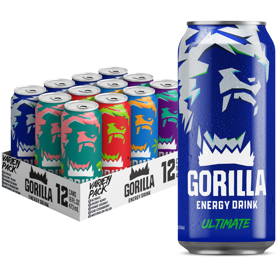 Gorilla Energy Ultimate Original can delivering bold, clean energy on demand