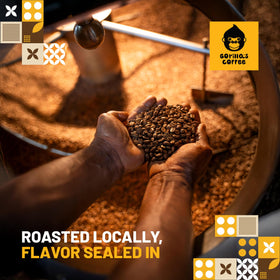 Gorilla's Coffee 500g packaging preserves freshness and flavor.