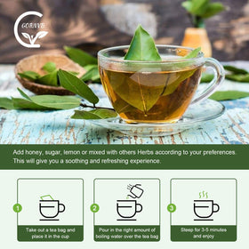 GORNVB biodegradable tea bags packaging preserves freshness.