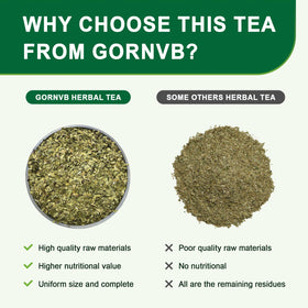 GORNVB Moringa tea cup with lemon for balanced taste
