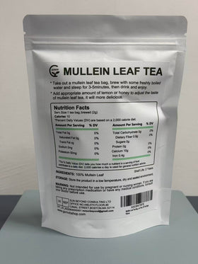Gift-ready box featuring GORNVB mullein tea.