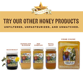 Goshen Honey chestnut honey gift pack conveys premium artisanal honey experience