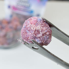 Goso Gummies Cotton Candy Bombs visually pop on social feeds and dessert tables.