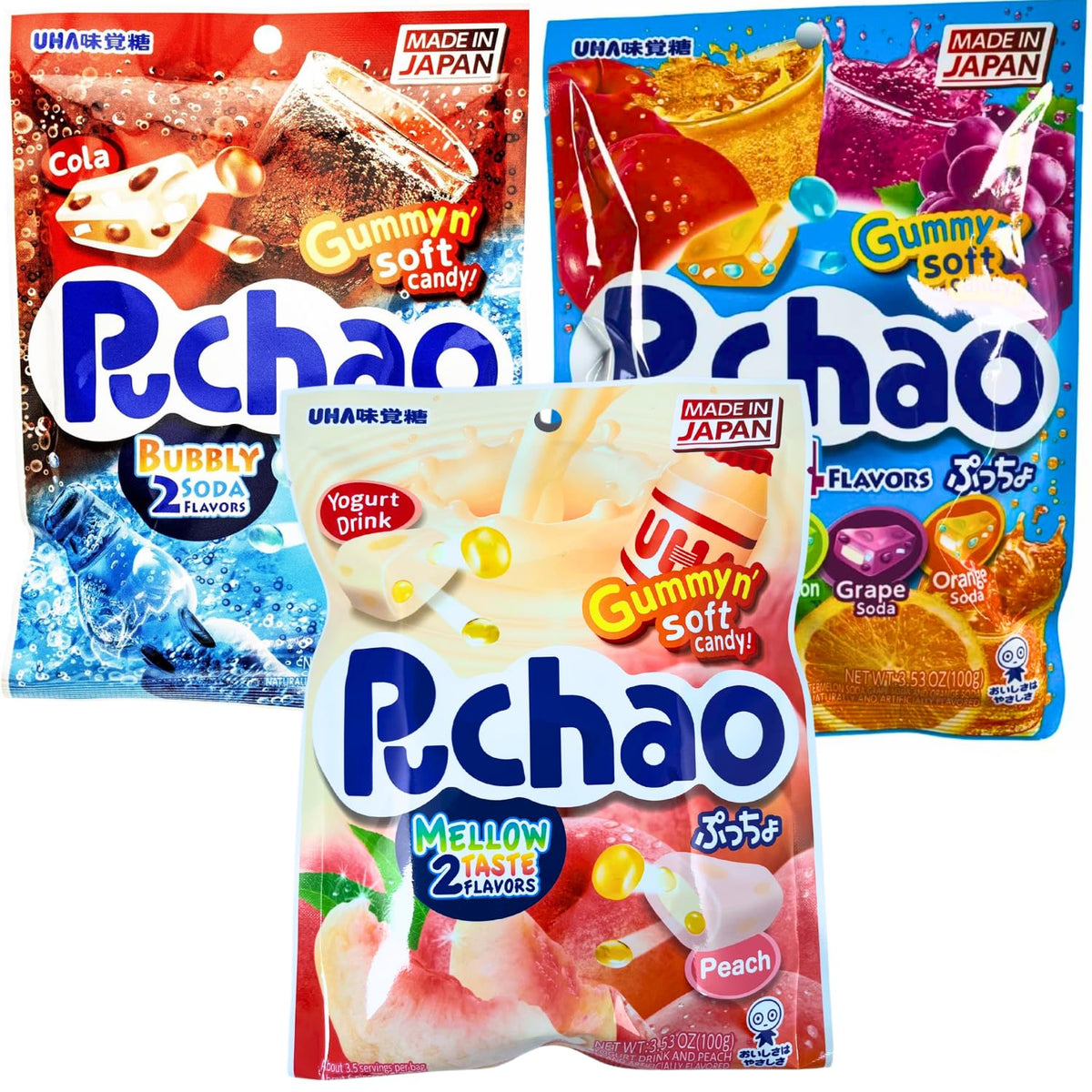 Gosu Toys Puchao Fruit Soda Apple flavor for a bright snack moment