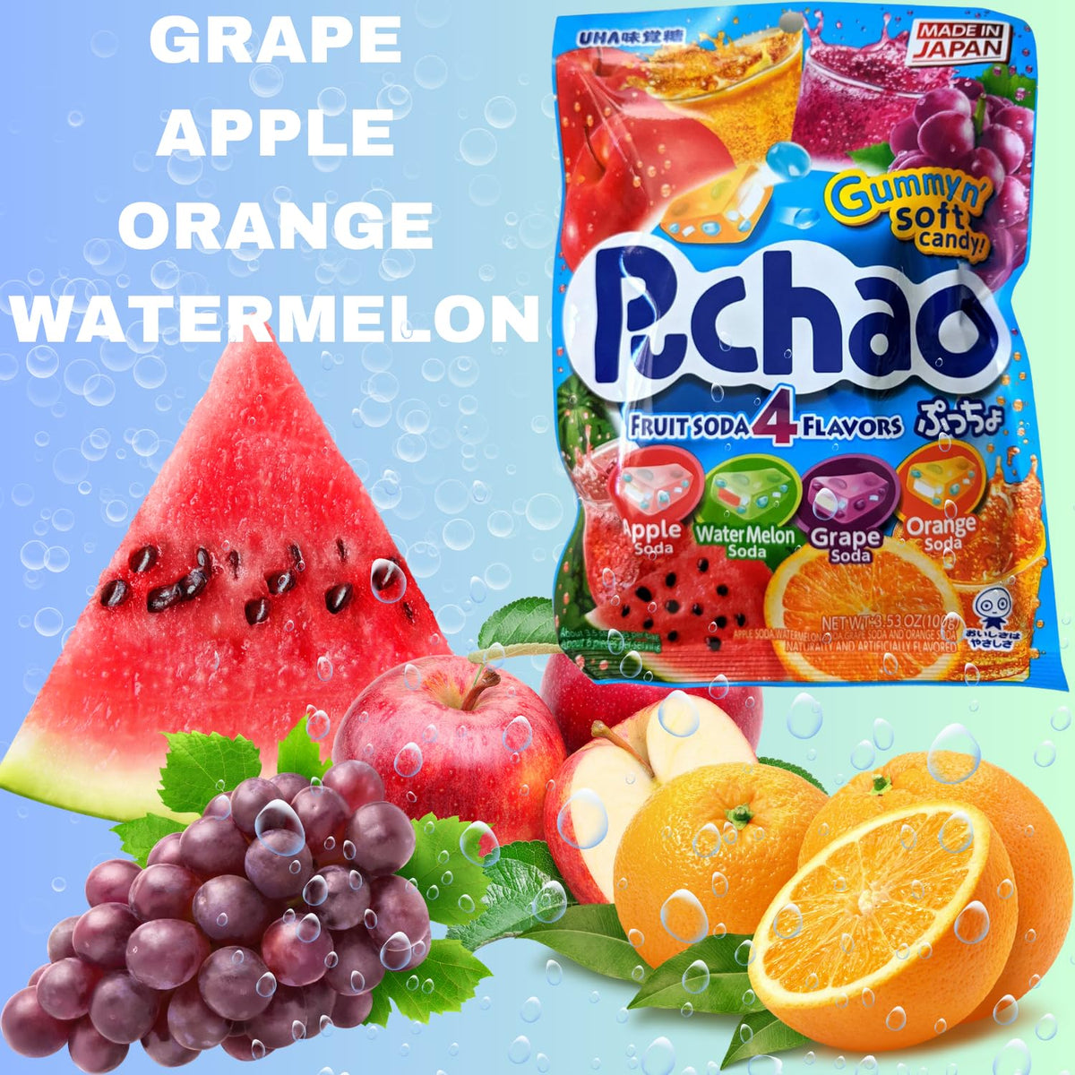 Gosu Toys Puchao Fruit Soda Grape flavor for playful tastings