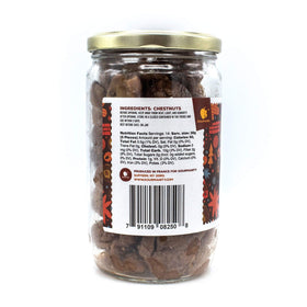 Ardeche roasted chestnuts in Gourmanity jar deliver rich, satisfying flavor.