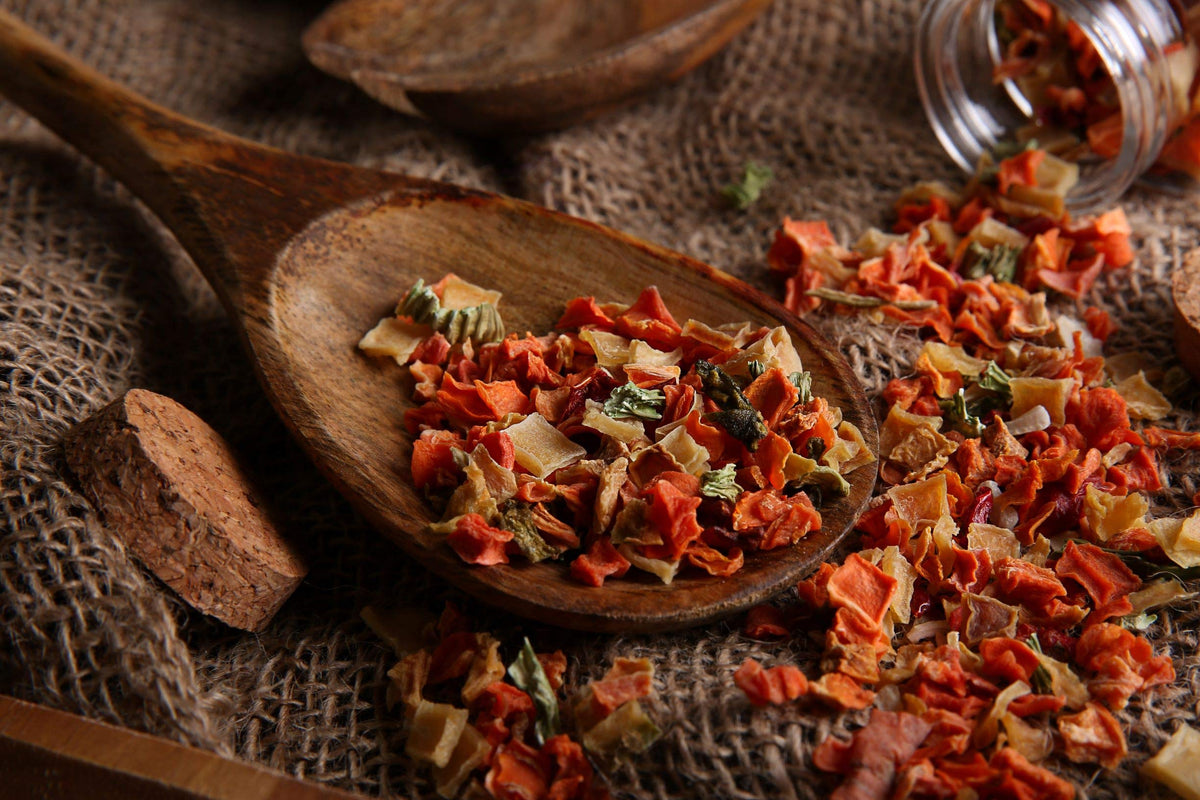 Gourmanity camping-ready vegetable mix ideal for trips and camping