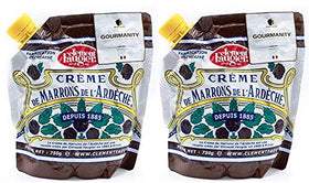 Gourmanity Clement Faugier chestnut spread pouch front, ideal for quick toast toppings