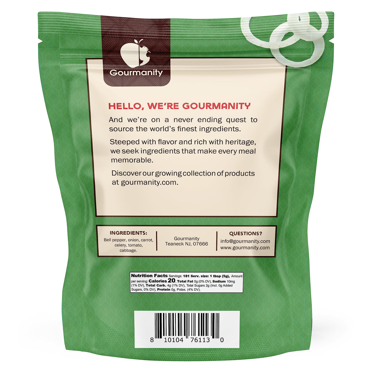 Gourmanity colorful vegetable medley enhances soups and casseroles