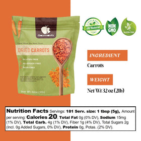 Gourmanity resealable bag cap highlights freshness and long storage life for meals.