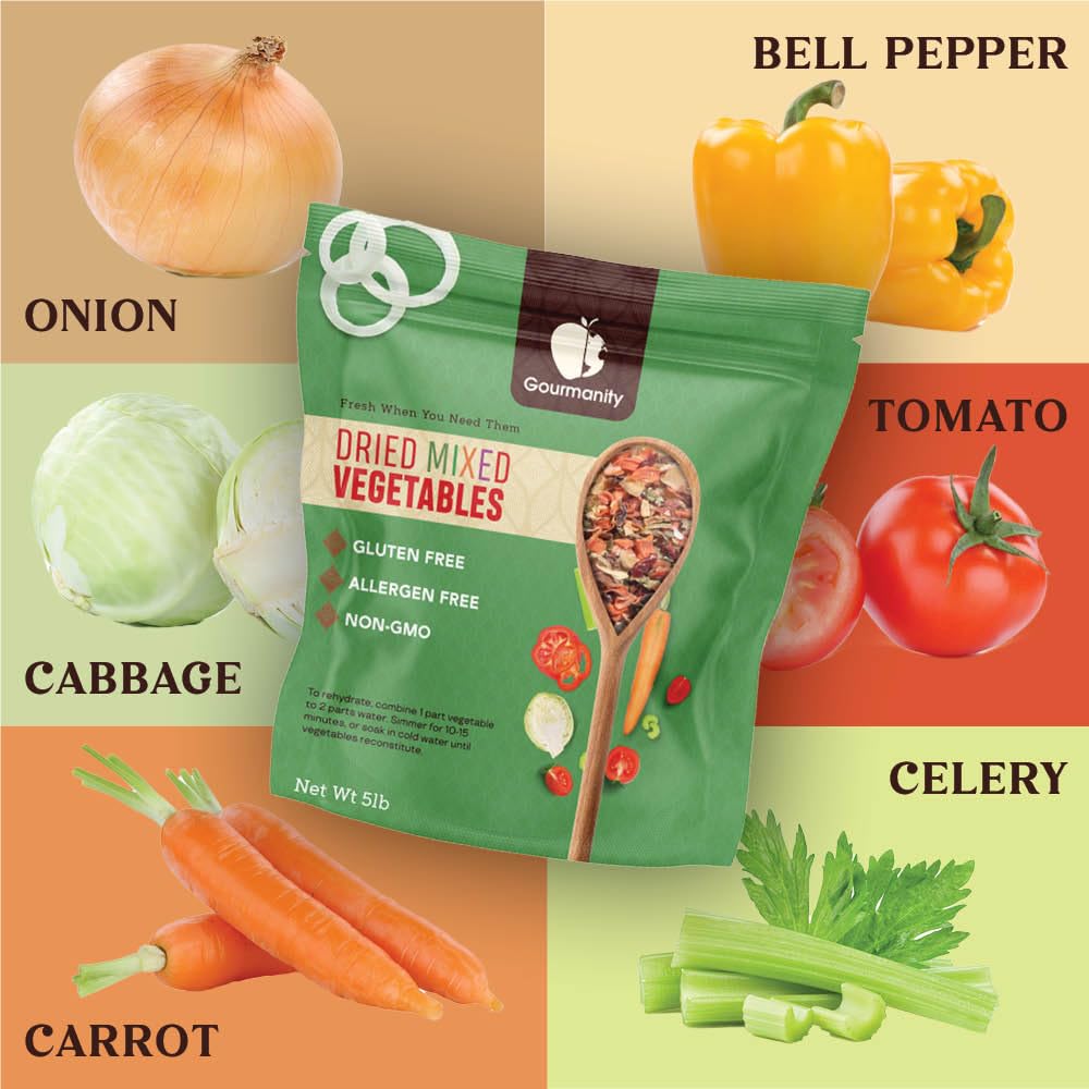 Emergency pantry staple from Gourmanity, long shelf life and ready when needed.