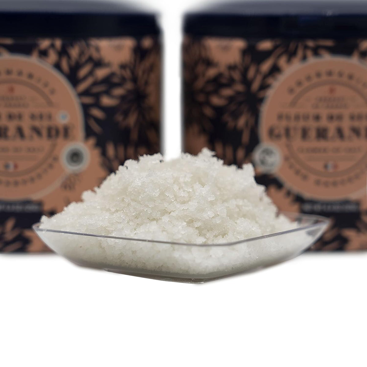 Gourmanity Fleur de Sel from Brittany coast, ideal for finishing grilled fish.