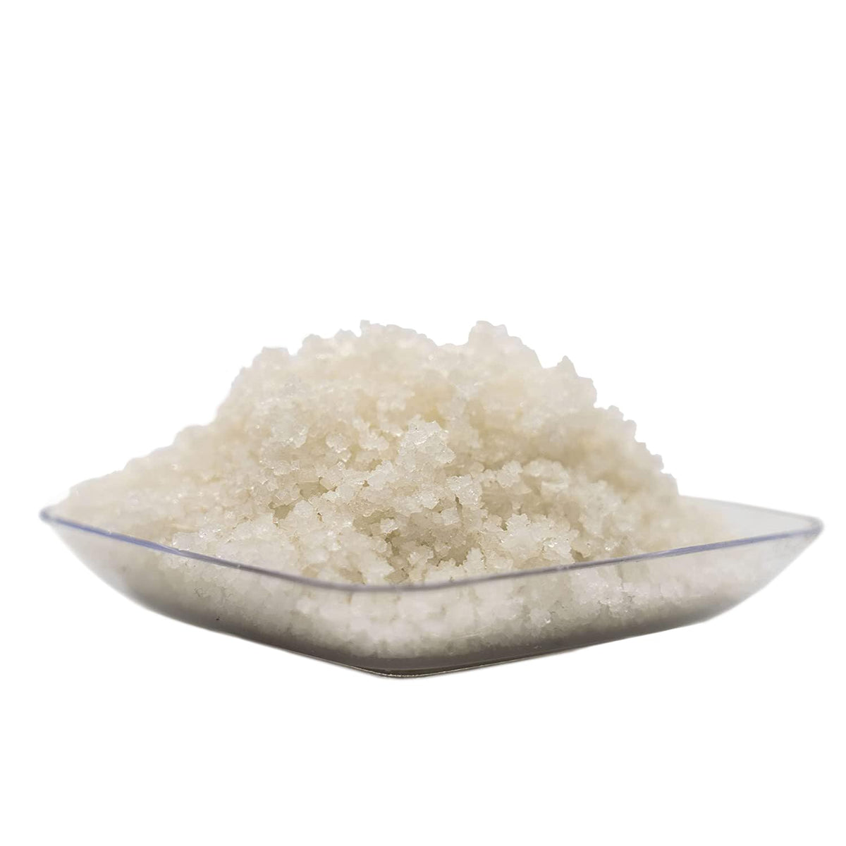 Gourmanity Fleur de Sel finishing salt on a plated dish for subtle enhancement.