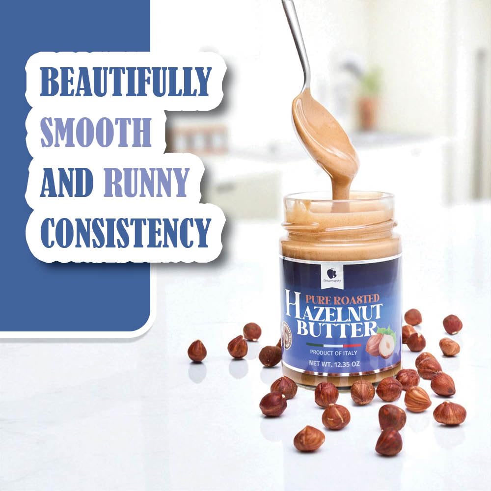 Gourmanity Italian hazelnuts used to craft a premium hazelnut butter