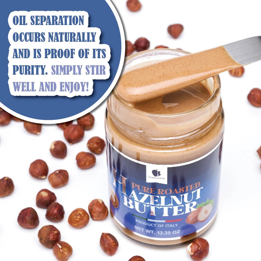 Gourmanity hazelnut butter on toast demonstrates a tasty, sugar-free alternative