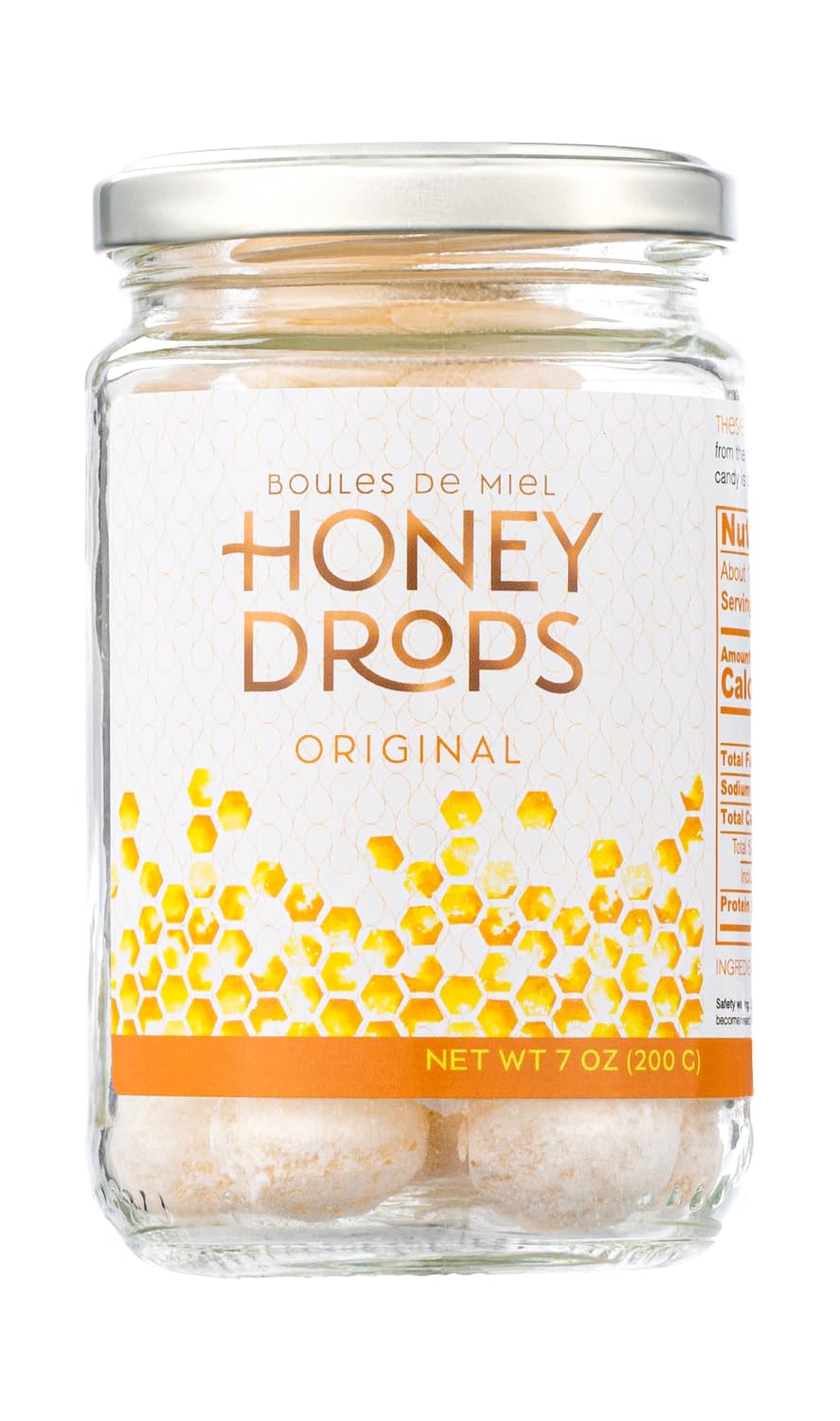 Gourmanity Honey Drops surprise filling reveals a silky honey center for a rich bite.