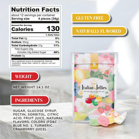 Gourmanity jelly candy flavors assortment captures bright fruit tastes.