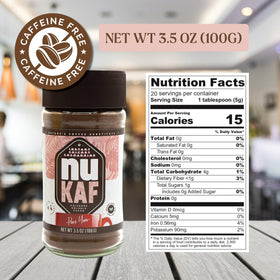 Ingredients scene highlighting chicory and cocoa rich in prebiotic fiber