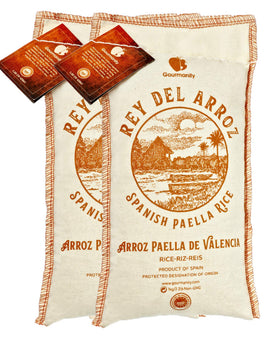 Gourmanity Paella Rice bag—authentic Valencia rice for flavorful paella nights.