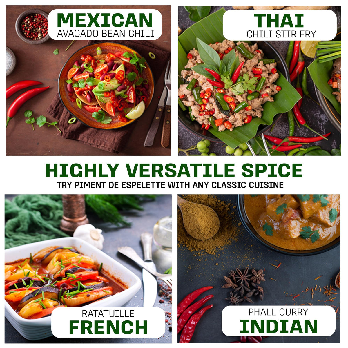 Gourmanity piment Espelette powder pour demonstrates easy seasoning for soups and stews.